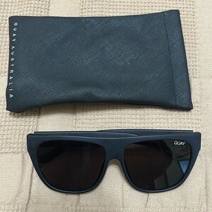 Quay Women’s Sunglasses - Black Frames - Black Lenses - Style is “Drama By Day”